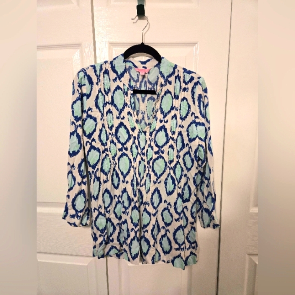 Lilly Pulitzer Sarasota tunic HOOK YOU IN